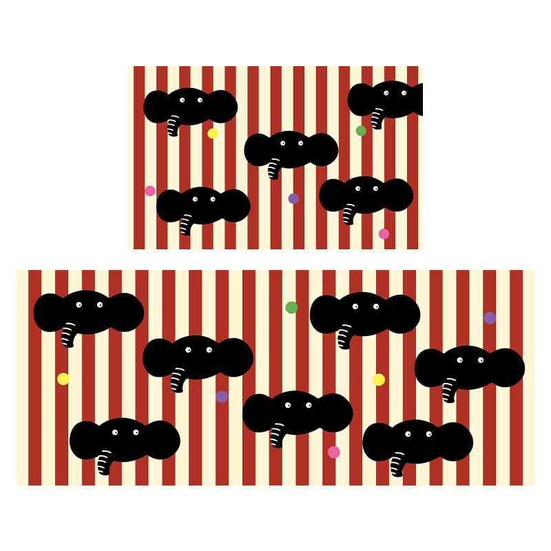 Sancarotti loop velvet kitchen floor mat non-slip absorbent mat