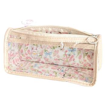 Tulip kitten triangle transparent pen bag