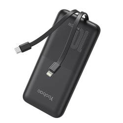 듀얼 와이어 22.5W 초고속 충전 10,000mAh 제공