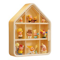 Wall-Mounted Figure Storage Box, Wall-Mounted Star Figure Blind Box Display Cabinet, Creative Pop Mart Transparent Dust-Proof Display Rack