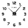 Living room decoration clock plexiglass metal paint