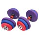 Rubberized dumbbell piece 1.5kg household single piece weight