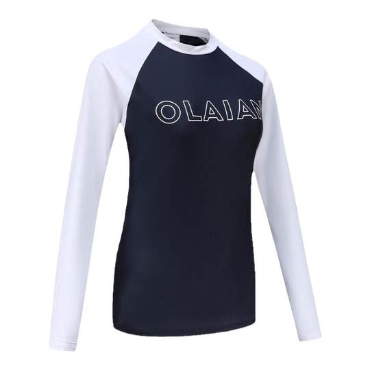 Decathlon plus size women's split swimsuit