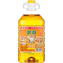 Chubao first-grade peanut oil 4L physical pressing peanut original flavor edible oil Hong Kong brand good oil for household use