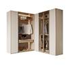 Oppein Cream Style Wardrobe Customized ENF Environmentally Friendly Sheet