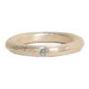S925 sterling silver ring sapphire personalized frosted