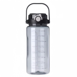 Summer Large-Capacity Water Cup 2025 New Model for Men, High Temperature Resistant Portable Sports Plastic Straw Cup, Outdoor Large Water Bottle