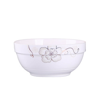 Chinese 18-piece bowl and plate set household tableware combination