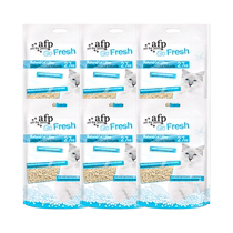 (Self-operated) afp corn tofu cat litter deodorizing low dust deodorizing green tea flavor can be flushed into the toilet 2 7kg*6