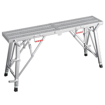 Horse stool folding lifting thickened scaffolding heightening putty indoor retractable decoration project ladder platform stool 3288