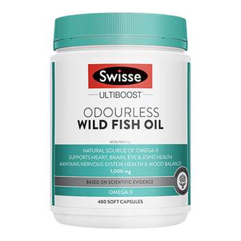 Swisse deep-sea fish oil soft capsules without fishy smell