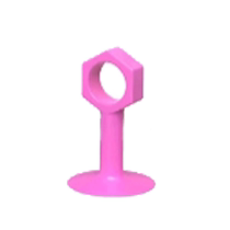 Door suction free of punch the new silicone handle muted anti-crash cushion Home toilet Bedroom door stoppers door stopper