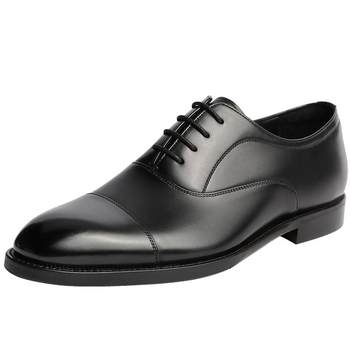 Zhang linghe's same belle business formal oxford leather shoes