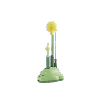 Bedeli brosse à biberon en silicone antibactérien brosse de nettoyage à long manche nouveau-né bébé ensemble de support de vidange spécial