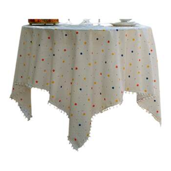 Colorful graffiti kindergarten party birthday tassel tablecloth Colorful graffiti kindergarten party birthday tassel tablecloth