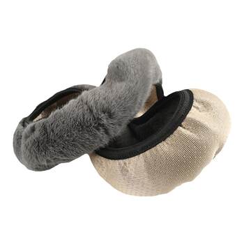 Warm non-slip car handlebar cover imitation mink hair