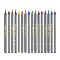 德国edding55彩色勾线笔美术专用针管笔渐变色手账笔漫画线描笔速写