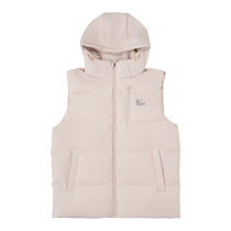 361 Degree Mens Warm Down Vest 2022 Summer New Outdoor Comprehensive Training Removable Hood Sports Down Vest