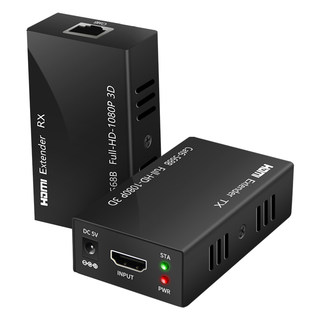 High definition hdmi network cable extender to hdmi transmitter