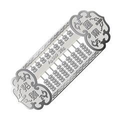 Suzhou Yinlou Silver Bar Ornaments 999 Silver Moving Silver Abacus ຂອງ​ຂວັນ​ວັນ​ເດືອນ​ປີ​ເກີດ​ກຸ່ມ​ບໍ​ລິ​ສັດ​ຊື້​ຂອງ​ຂວັນ wedding