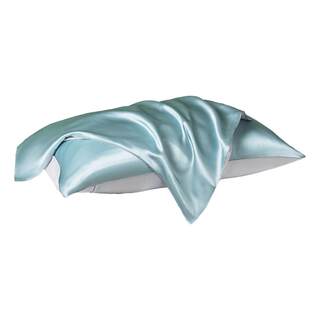 太湖雪真丝枕套单面纯色经典简约丝滑桑蚕丝枕头套枕巾单人