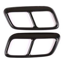Suitable for 18-23 Land Rover Range Rover Sports modified four-out tail pipe decorative frame exhaust pipe cover appearance accessories