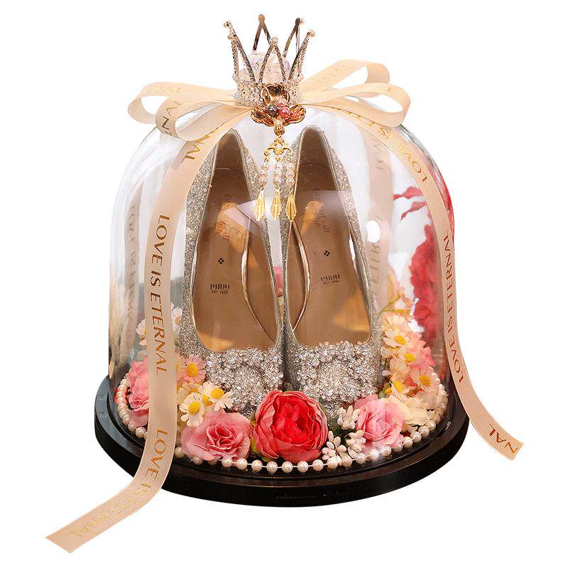 Wedding Hidden Wedding Shoe Box Ring Matching Game Props