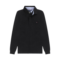(Self-operated) TOMMY HILFIGER Tennis Wear Mens Logo Long Sleeve POLO Shirt 78J3624