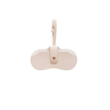 Glasses storage bag anti-pressure sunglasses storage bag for women's portable hanging glasses clip glasses bag protection box