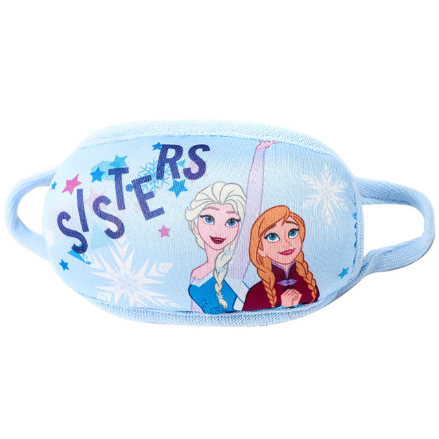 Disney children's masks pure cotton autumn and winter washable cotton girls cartoon girls special infant baby anti-smog