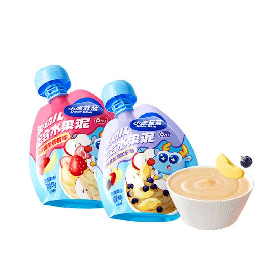 Fawn Blue Baby Puree Baby Food Complementary Food
