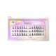 Fox false eyelashes with slanted light European and American smoky look