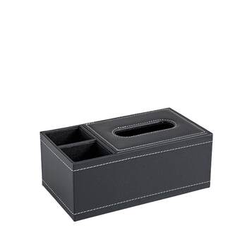 Professional custom logo leather multi-functional drawer box