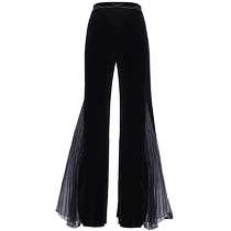 Danbaoluo high-end body suit suit womens body dance suit velvet training bell bottoms etiquette practice catwalk suit