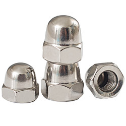 304 stainless steel counter thread nut cap nut cap left thread nut counter thread nut M5M6M8M10M12