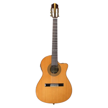 SONG TOOS Santos ballade classique crossover 1 corde de nylon visage unique bois massif 39 pouces de guitare plus boîte galvanique