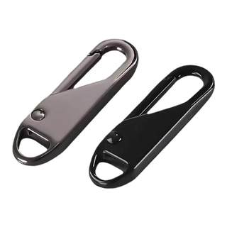 可拆卸拉片羽绒服外套包包通用拉锁头卡扣修复吊坠拉链头配件