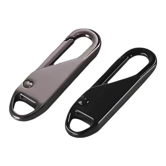 Abnehmbare Zuglaschen für Daunenjacken, Jacken und Taschen.