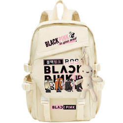 The same type of toner fans around blackpink support student schoolbags, backpacks, backpacks, female Jin Zhini Lisa