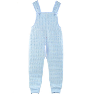 Padded crotch warm vest-style belly-protecting trousers worn inside