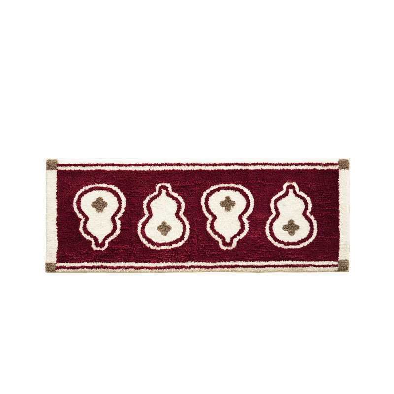 Smell the Chinese gourd decorative carpet bedroom bedside blanket