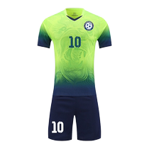 Customized football uniform suit for men summer football training uniform adult game team uniform customized student football clothing