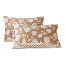 A pair of pure cotton pillow towels for summer 2024 new anti-head oil boys pad towel 100 cotton pillow towels for all seasons 2