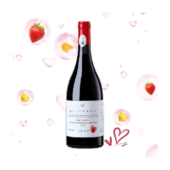 14% semi-sweet red wine imported from france