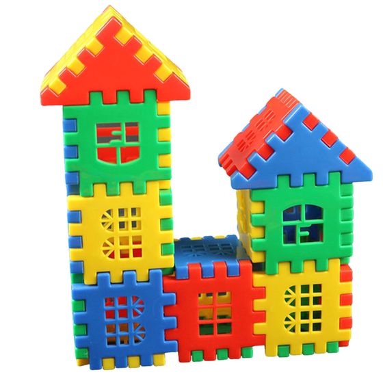 Pipe Snowflake Puzzle Desktop Bulk Plastic Assemblage