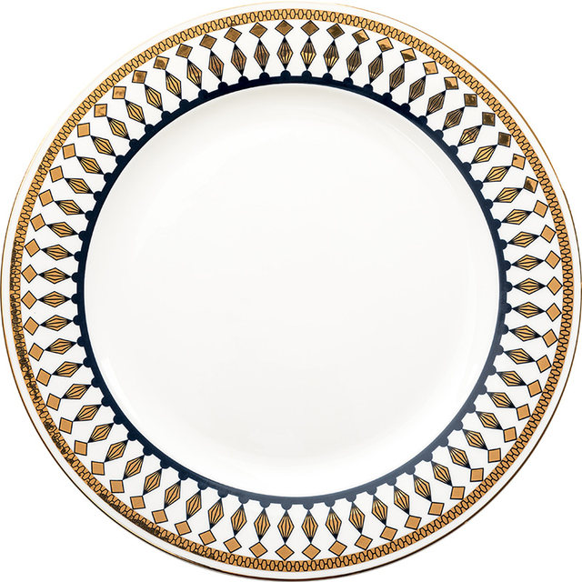 Creative light luxury western dining tableware steak plate plate set