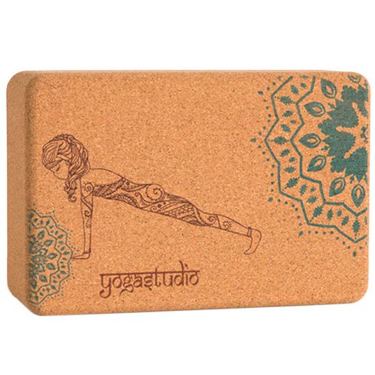 Amy Yoga Extra Hard Density Cork Solid Wood Yoga Bricks