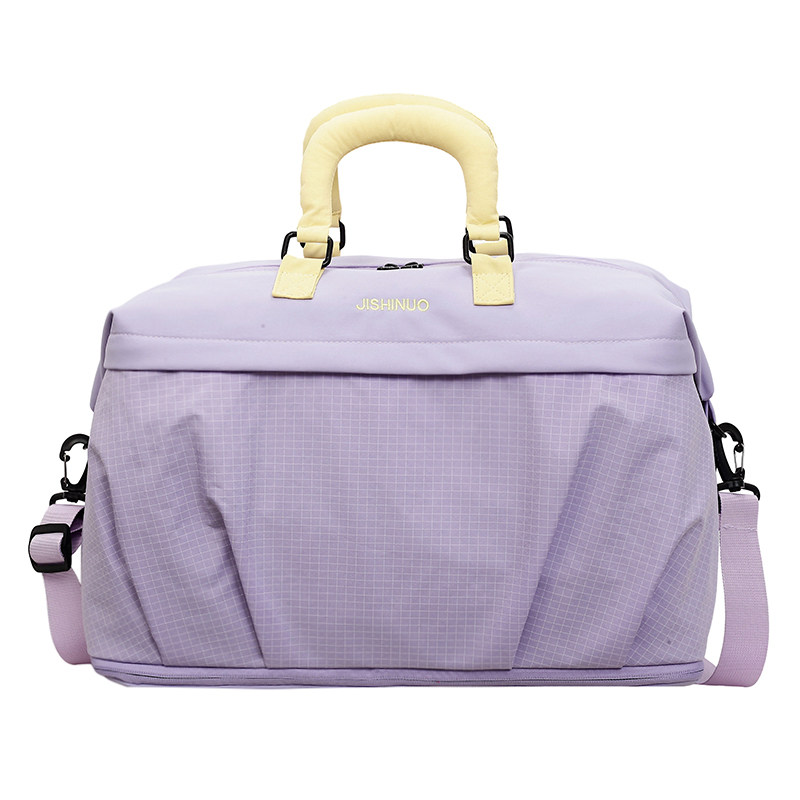 Large capacity expansion travel bag women's fashionable lightweight short-distance travel bag