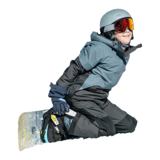 Детские непромокаемые и теплые лыжные штаны Decathlon.