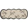 Medieval style carpet, special-shaped bedside blanket, bedroom and living room, light luxury, retro, high-end sense, long irregular room floor mat